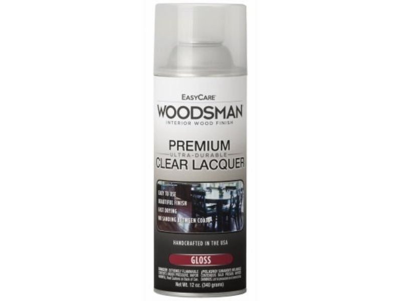 Picture of True Value Manufacturing 249362 12 oz Woodsman Protective Finish Lacquer for Wood & Metal&#44; Clear Gloss