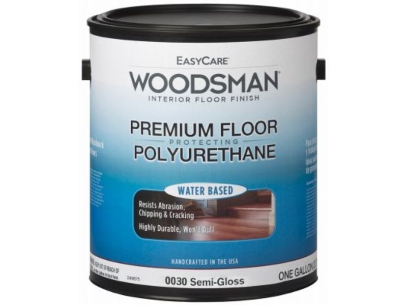 Picture of True Value Manufacturing 249875 1 gal Woodsman Water-Base Varnish & Floor Finish&#44; Semi-Gloss