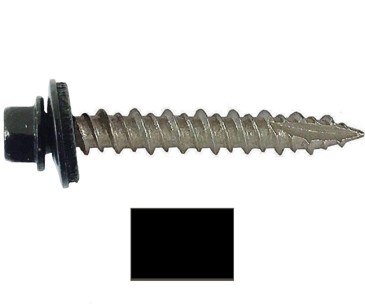 10 x 1.5 in. Black Screw - 250 Piece