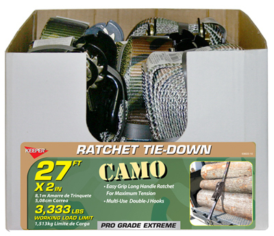 2 in.x 27 ft. Camo Ratch Tie Down