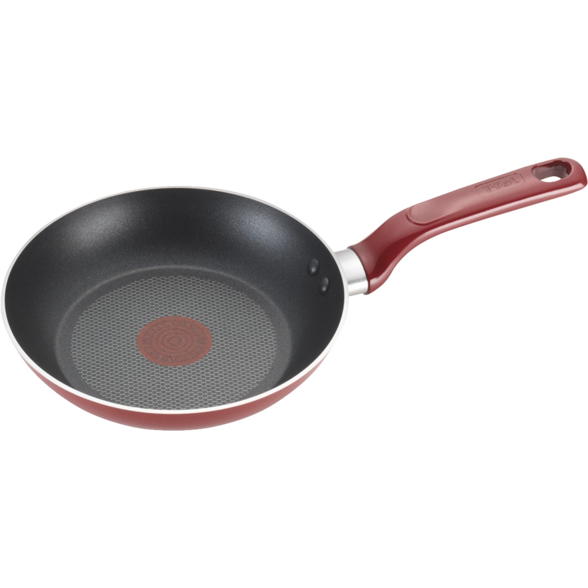 Picture of T-Fal 205616 11.5 in. Excite Non-Stick Fry Pan, Cherry Red