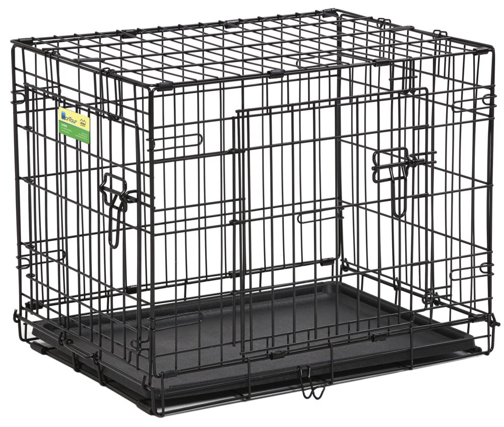 Picture of Midwest Metal Products 248922 24 in. Pet Expert Double Door Dog Crate