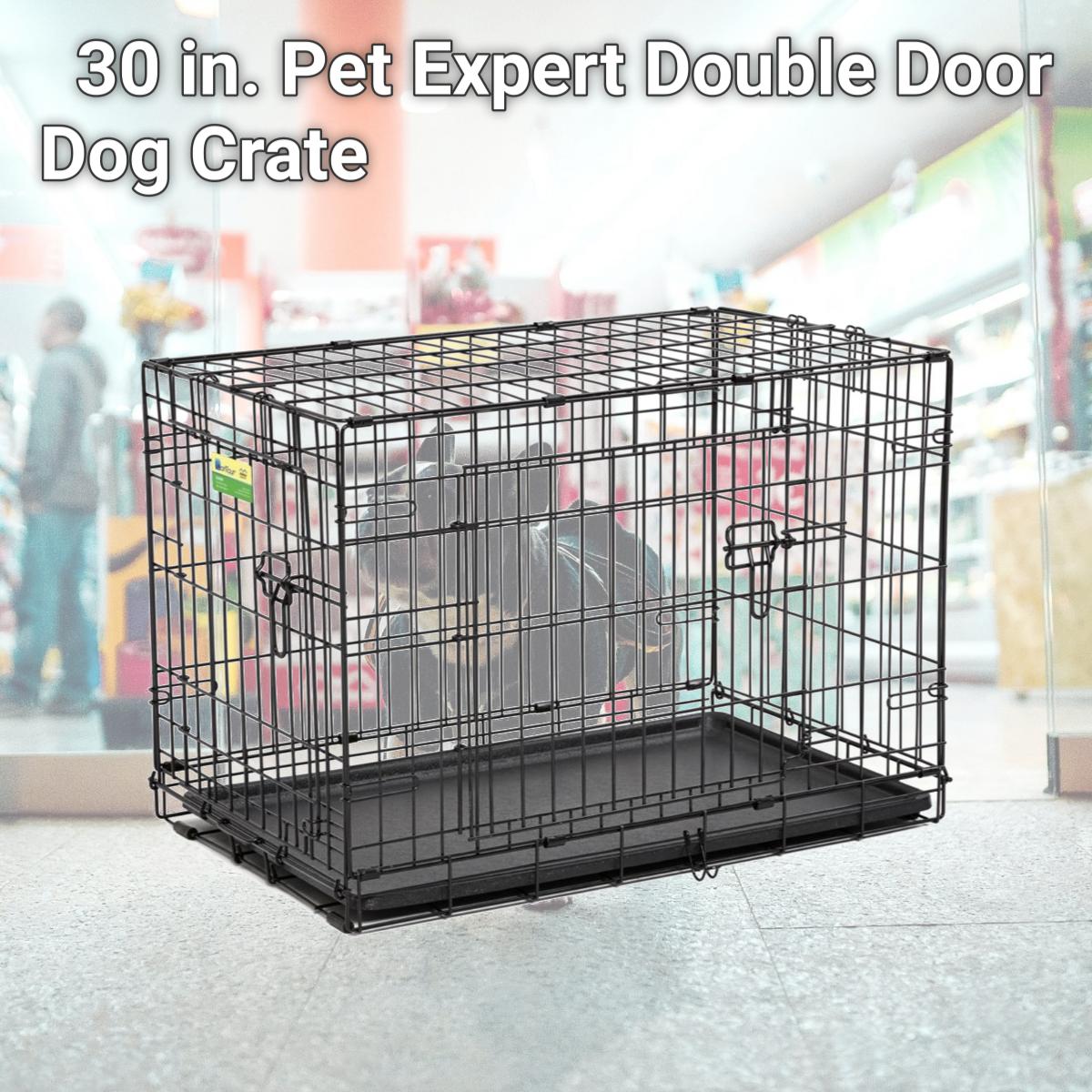 Picture of Midwest Metal Products 248924 30 in. Pet Expert Double Door Dog Crate