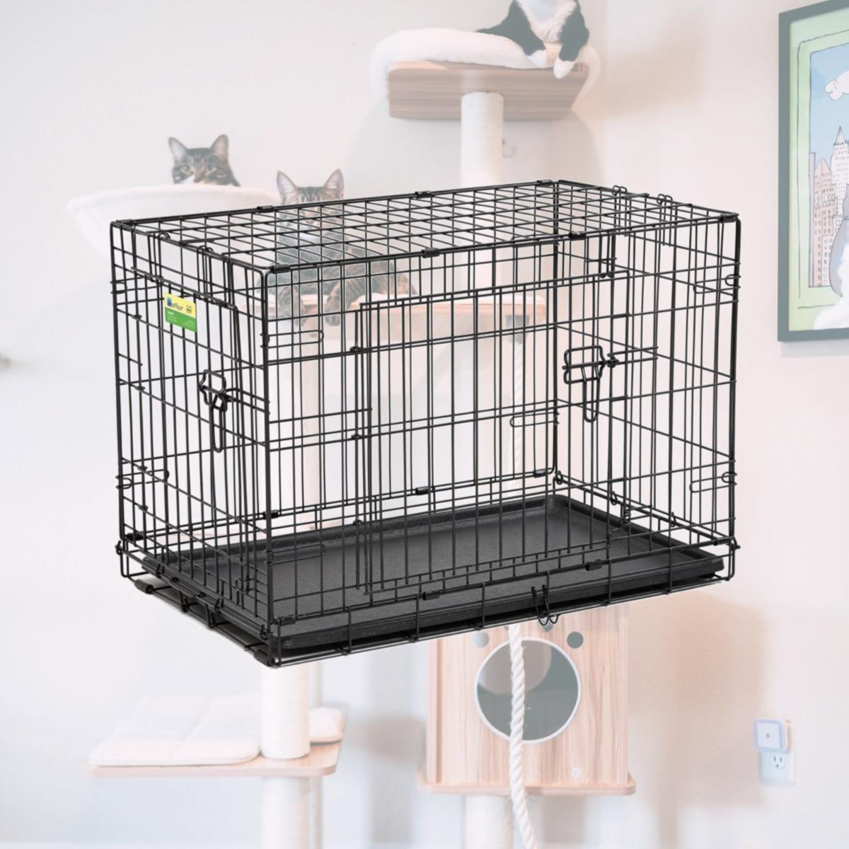 Picture of Midwest Metal Products 248924 30 in. Pet Expert Double Door Dog Crate