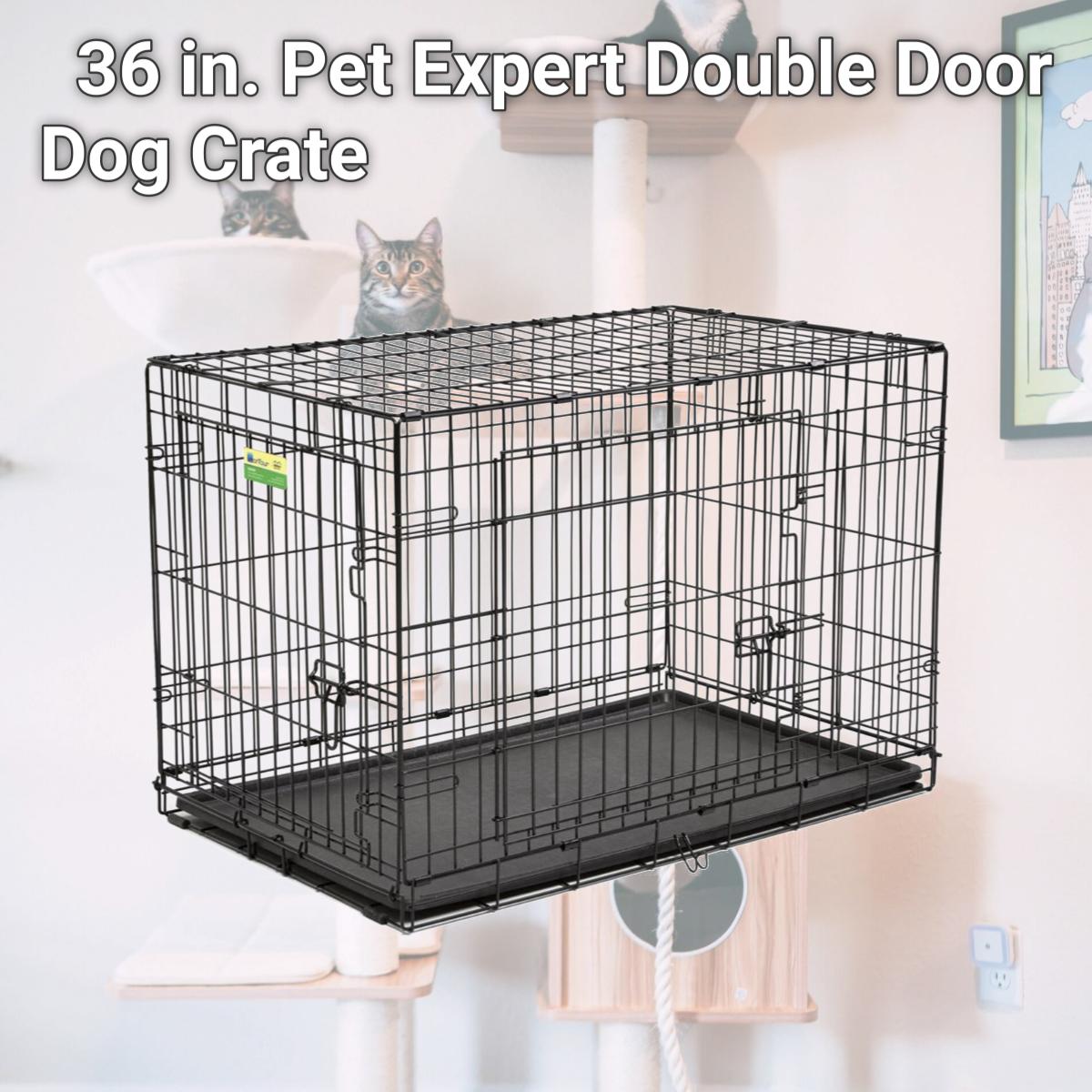Picture of Midwest Metal Products 248926 36 in. Pet Expert Double Door Dog Crate