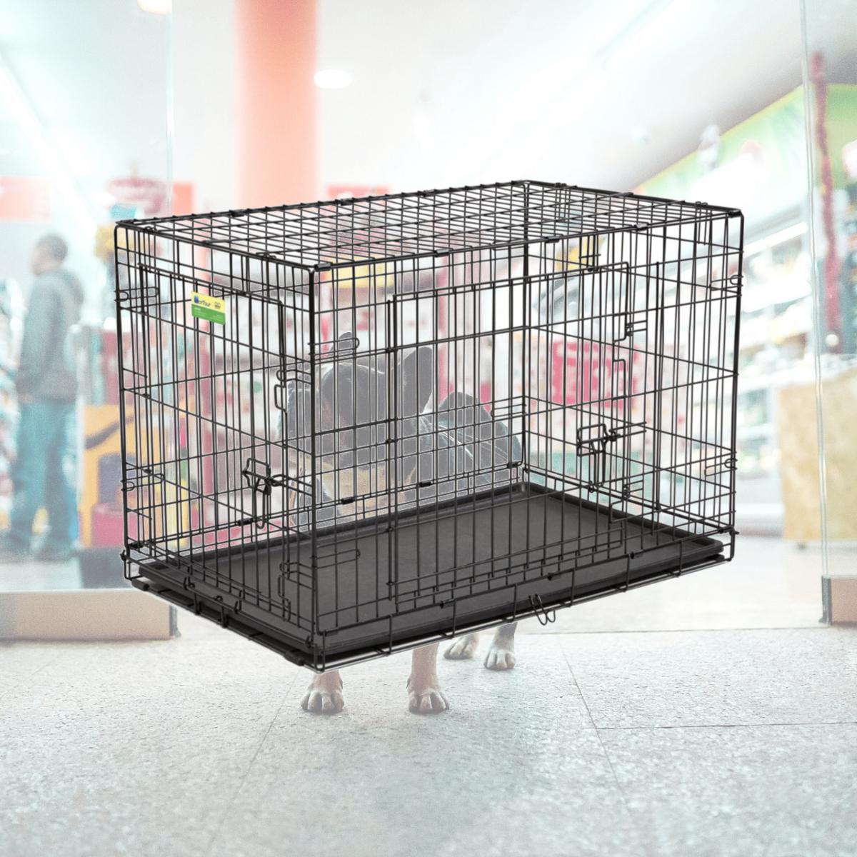 Picture of Midwest Metal Products 248926 36 in. Pet Expert Double Door Dog Crate