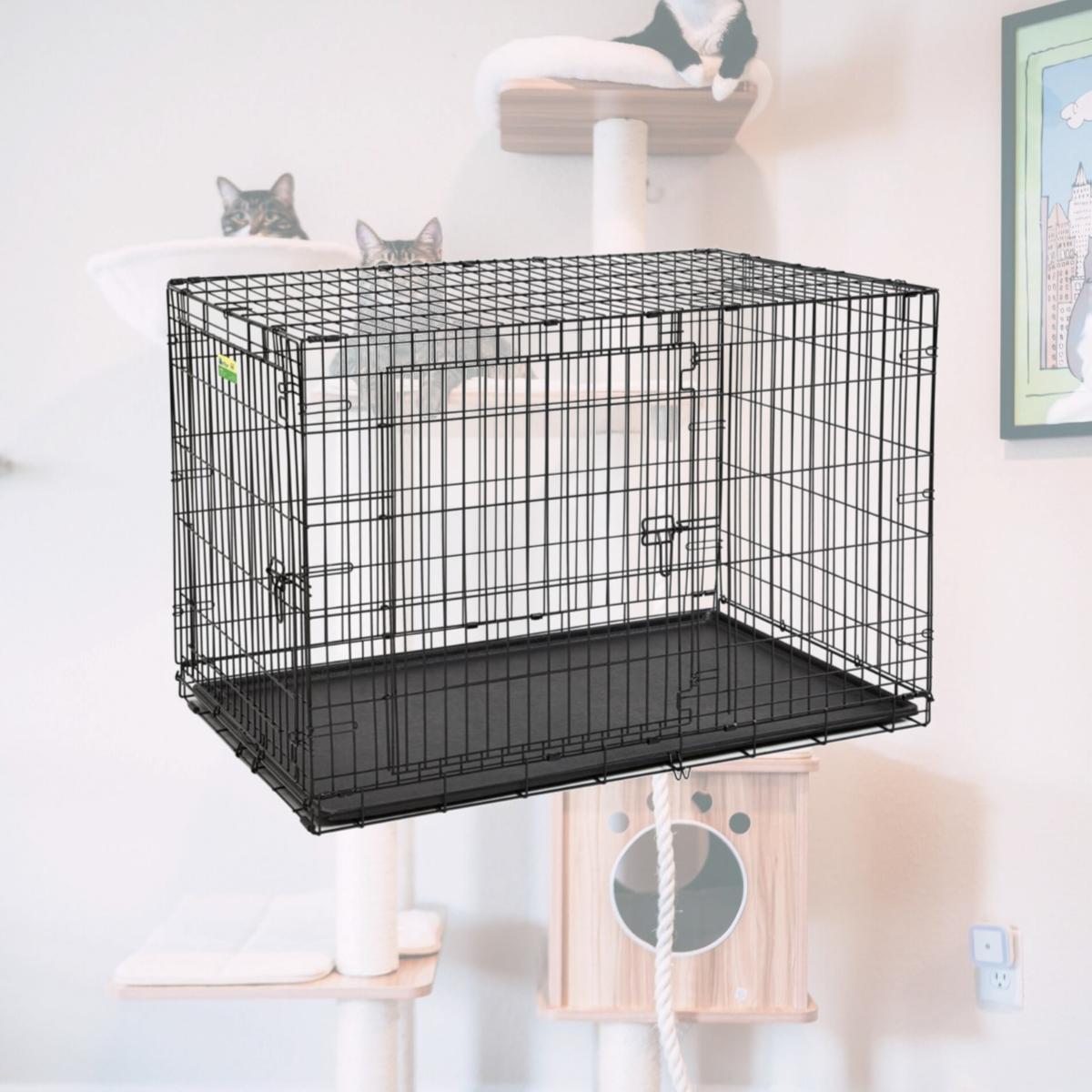Picture of Midwest Metal Products 248929 48 in. Pet Expert Double Door Dog Crate