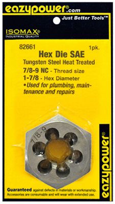 7 by 8-9 NC 1.87 in. Hex Die