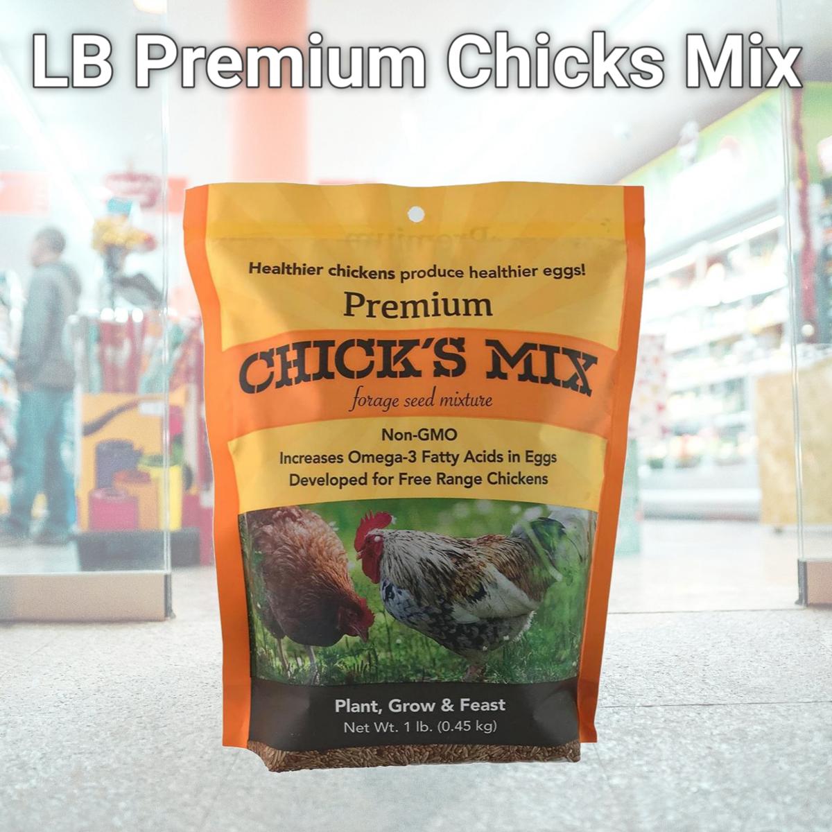 Picture of Barenbrug USA 249828 LB Premium Chicks Mix