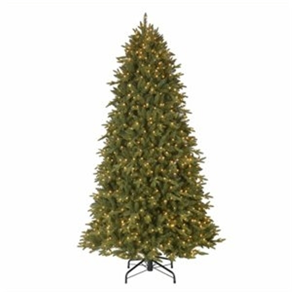 252601 9 ft. Clear Clifton Pre-Lit Artificial Christmas Tree -  POLYGROUP TRADING
