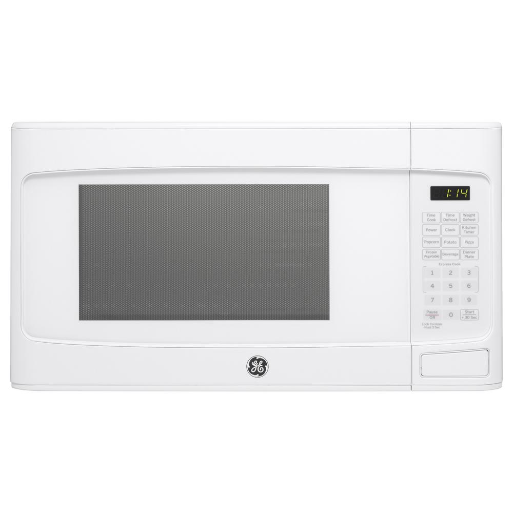 Picture of GE Appliances 250357 1.1 cu. ft. 950W Microwave, White