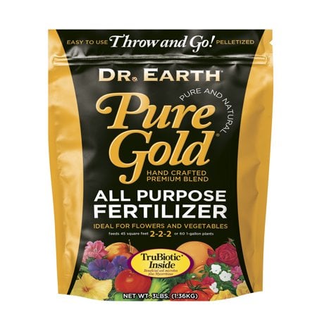 8 lbs Pure Gold All Purpose Fertilizer