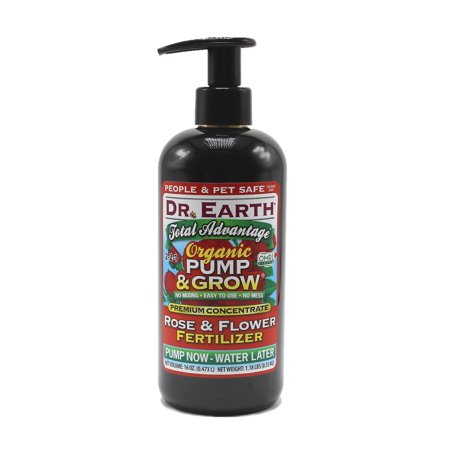 16 oz Organic, Pump & Grow Total Advantage Rose & Flower Fertilizer