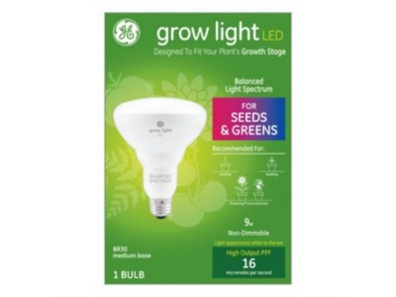 Picture of GE Lighting 250313 9W BR30 LED Horticultural Grow Light