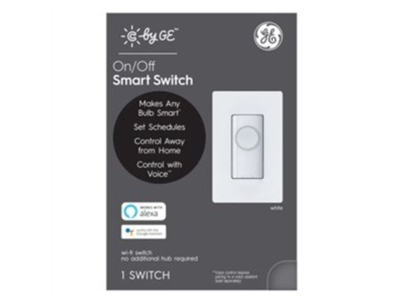 Picture of GE Lighting 252812 Wi-Fi Enabled Cync C-Start Smart Button Switch