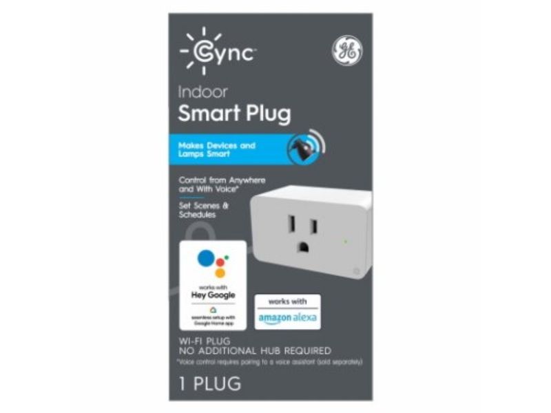 Picture of GE Lighting 252811 Voice Control Cync C-Life Smart Plug
