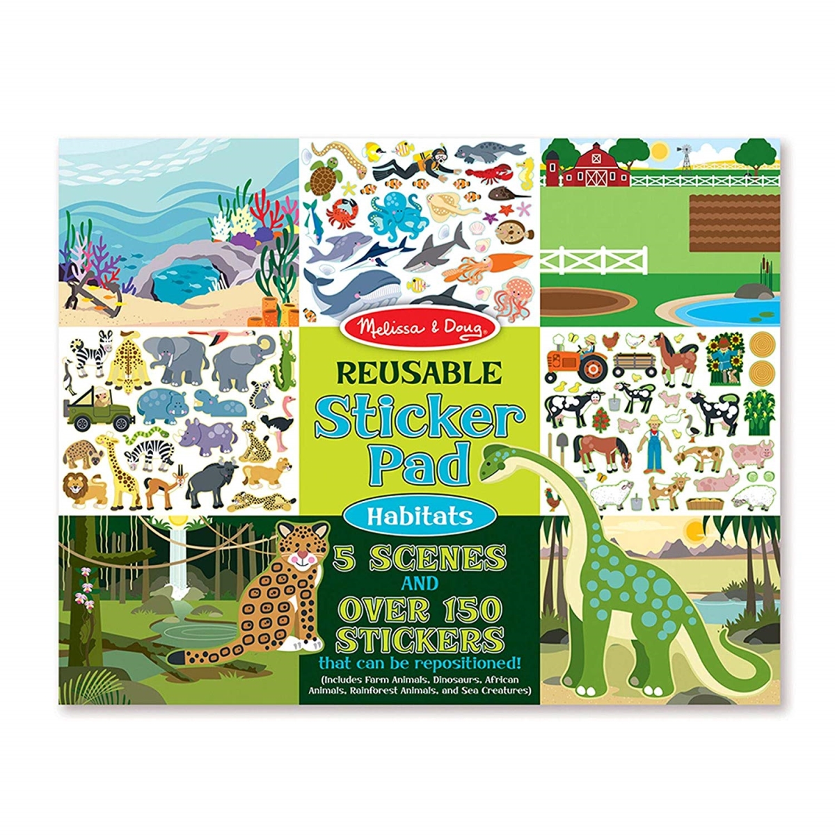 201195 Habitats Sticker Pad