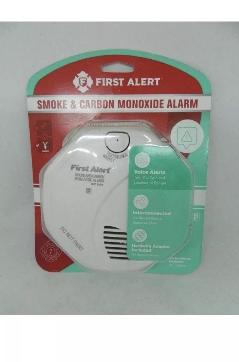 Picture of First Alert BRK 250648 Combination Smoke & Carbon Monoxide Photoelectric Alarm