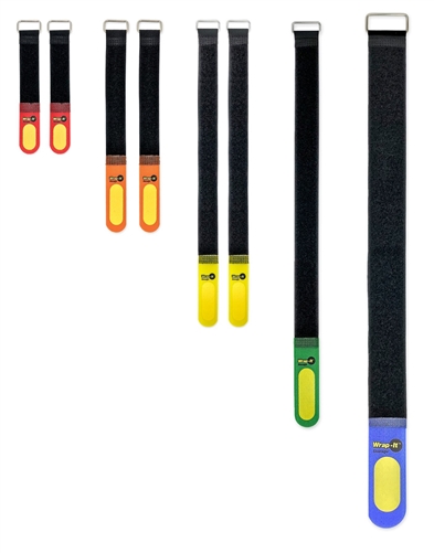 Green Quick Strap Storage Strap, Assorted Color - Pack of 8
