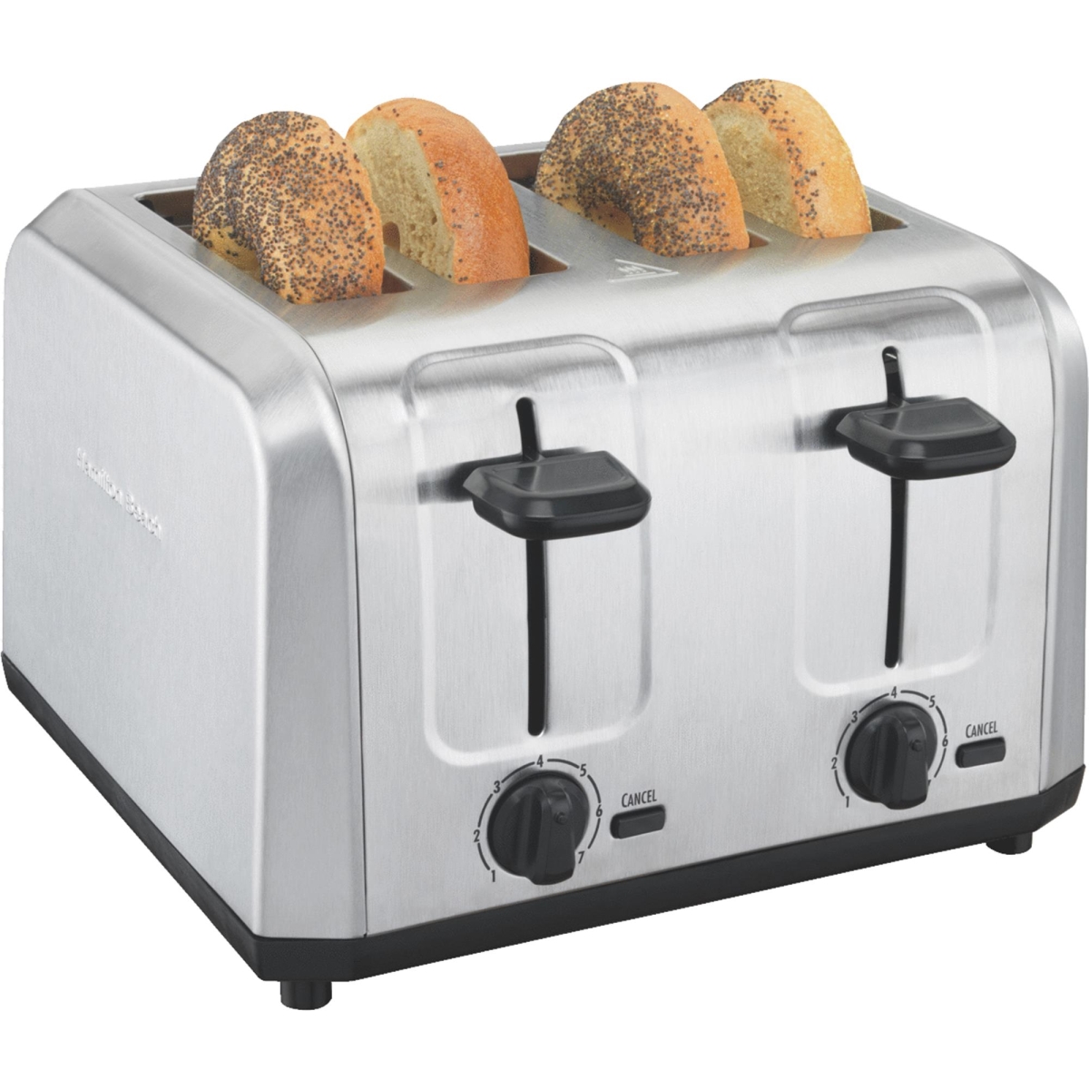 Picture of Hamilton Beach 251078 4 Slice Stainless Steel Bagel Toaster