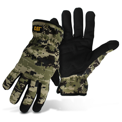 256212 Mens Digital Camo Back Glove, Extra Large -  Cat Gloves & Safety Products