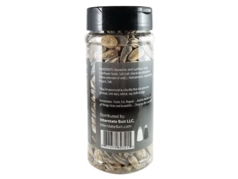Picture of Interstate Bait 262389 4.6 oz Salty Pepper Sunflower Seeds