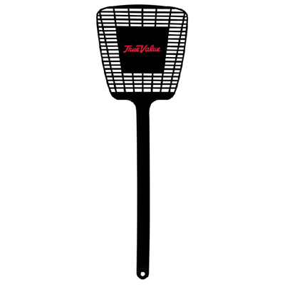 Picture of One Source Industries 257619 16 in. True Value Black with Red Logo Fly Swatter&#44; Pack of 25