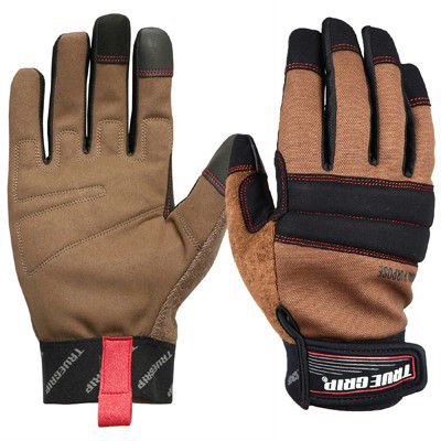 256283 Hidexterity Duck Canvas Work Glove for Mens, Medium