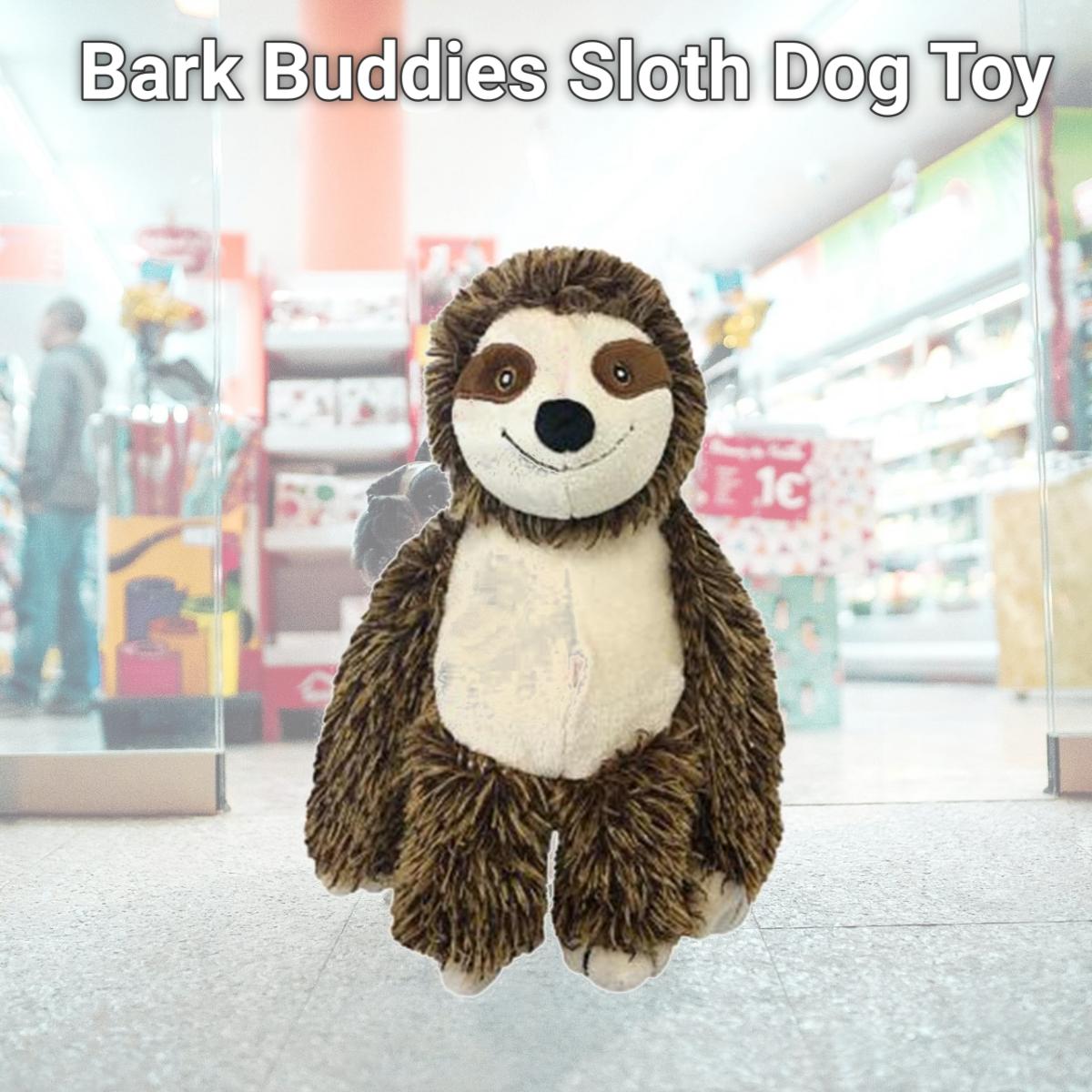Picture of Multipet International 260974 Bark Buddies Sloth Dog Toy