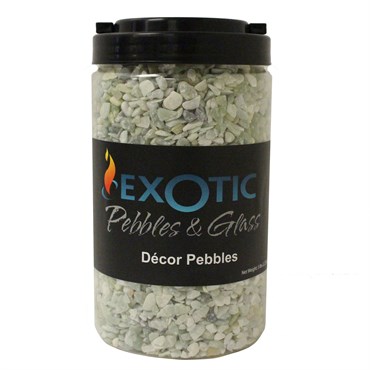Picture of Exotic Pebbles & Aggregates 245409 5 lbs Exotic Bean Pebbles&#44; Jade