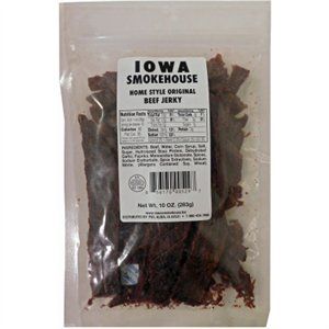 Picture of Iowa Smokehouse & Preferred Wholesale 253840 10 oz Original Flavor Beef Jerky - Pack of 6