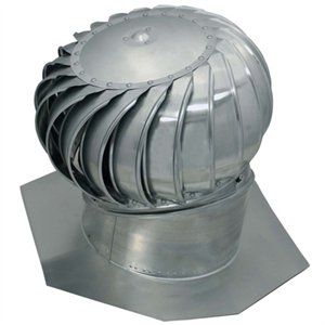 Picture of Air Vent 259021 12 in. Mill Internally Braced Aluminum Turbine