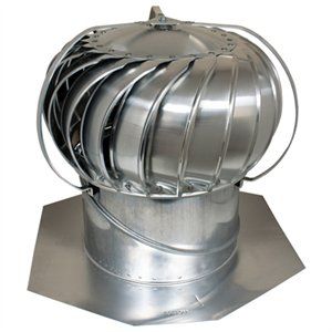 Picture of Air Vent 259025 12 in. Mill Externally Braced Aluminum Turbine