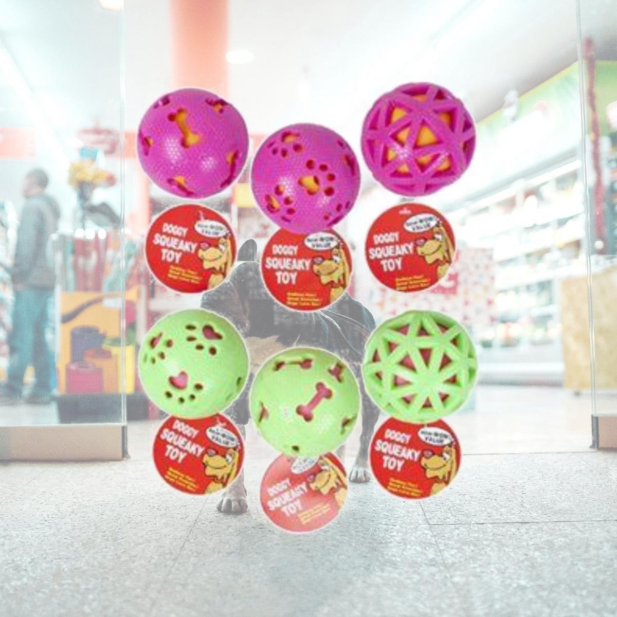 Picture of Regent Products 256580 3 in. Ball Dog Toy, Assorted Colors