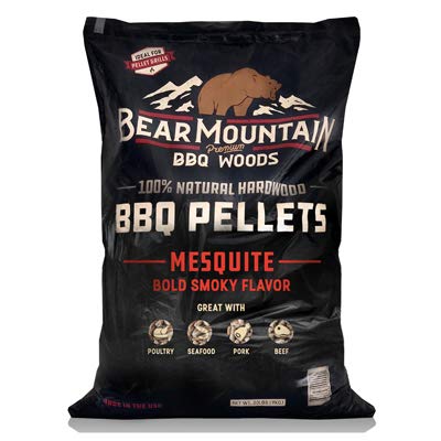 20 lbs Mesquit Hickory BBQ Hardwood Pellet