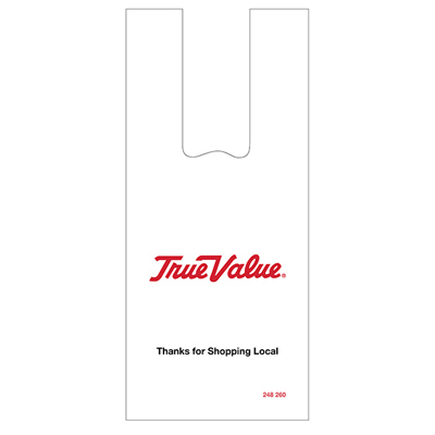 254845 True Value Low Density T-Sack Bags, 500 Count