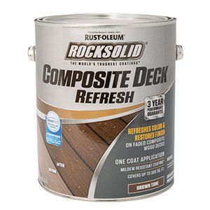 Picture of Rust-Oleum 258159 1 gal Composite Deck Refresh, Brown