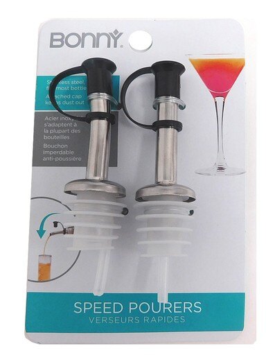 Picture of Bradshaw International 261807 Stainless Steel Speed Pourer&#44; 2 Count
