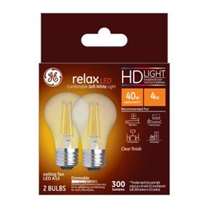 4 watt Ceiling LED Bulb, Pack of 2