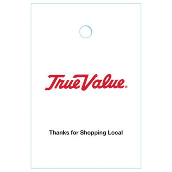 20 x 4 x 30 in. True Value White High Density Plastic Bag - Pack of 500