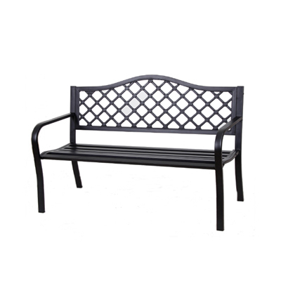 Picture of Imperial Power 258898 Four Seasons Lattice Steel Park Bench