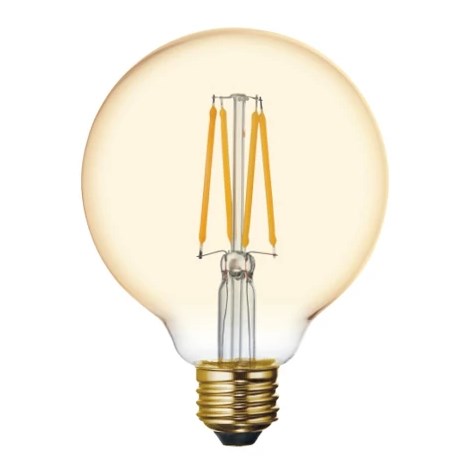 5.5W G30 Shape Vintage LED Bulb - Amber