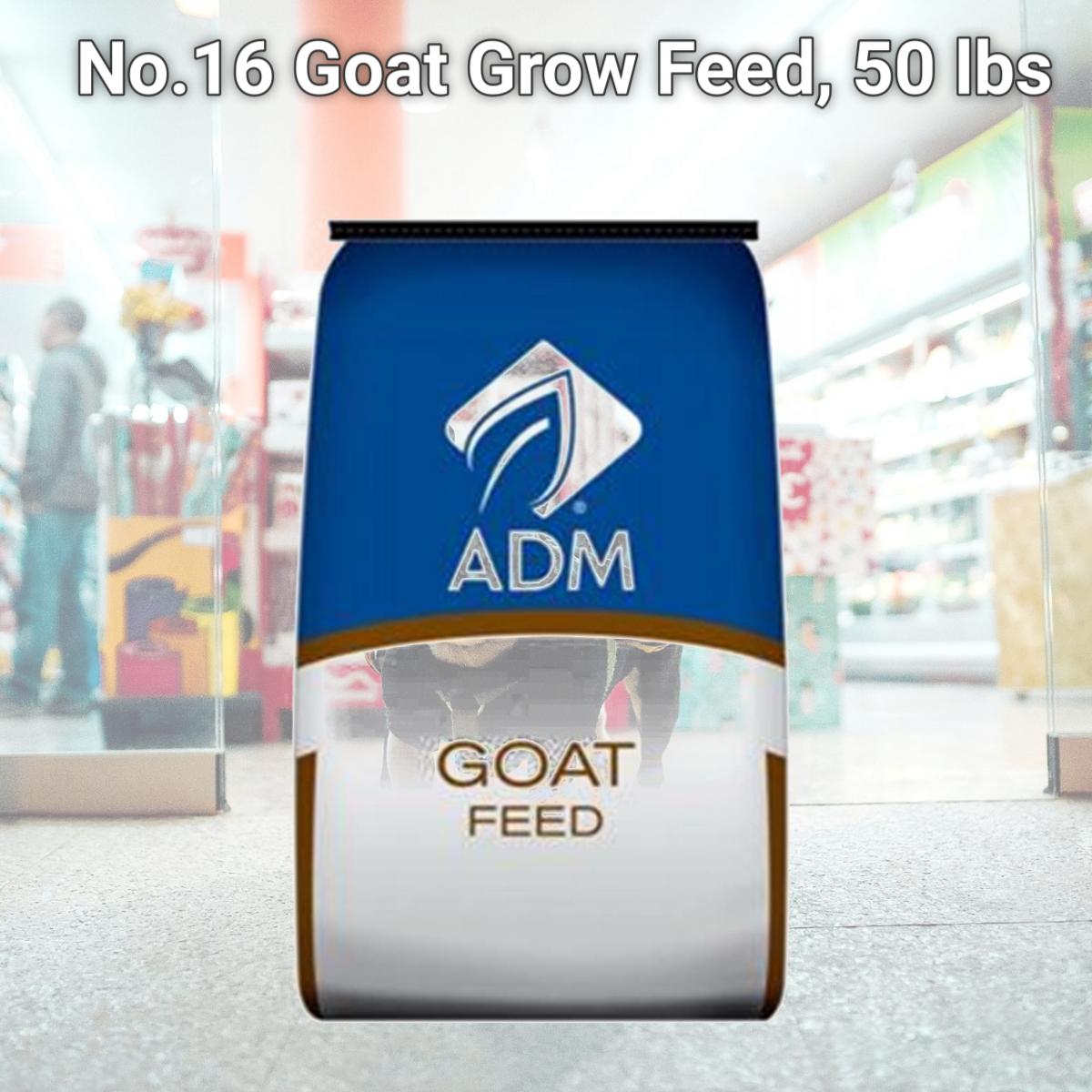 Picture of ADM Animal Nutrition 254458 No.16 Goat Grow Feed, 50 lbs