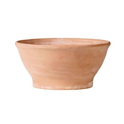 10.6 x 7.1 in. White Smooth Bowl Planter - Pack of 3