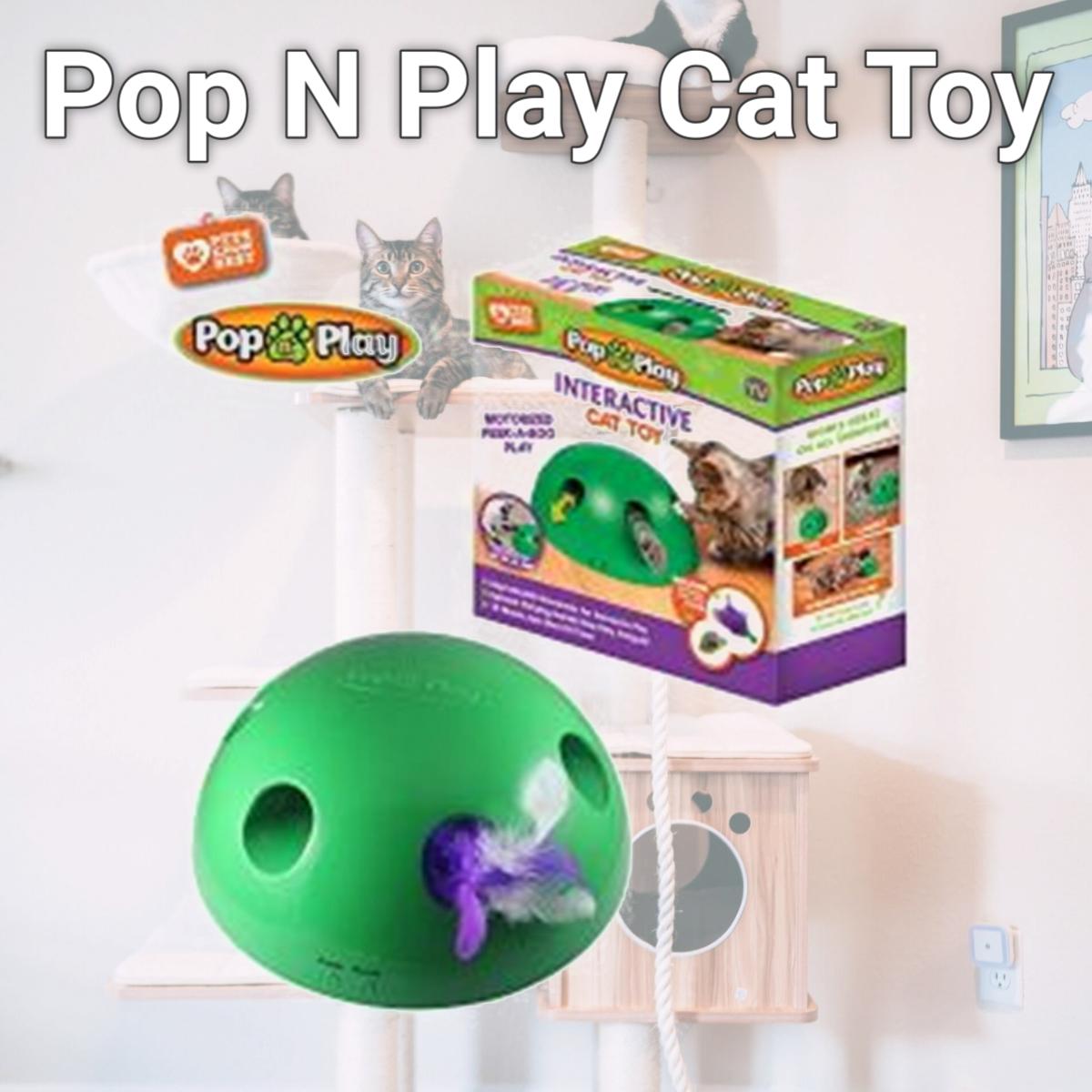 Picture of Allstar Marketing Group 260927 Pop N Play Cat Toy