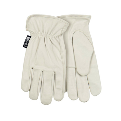 256799 Womens Grain Goatskin Driver Glove, Medium