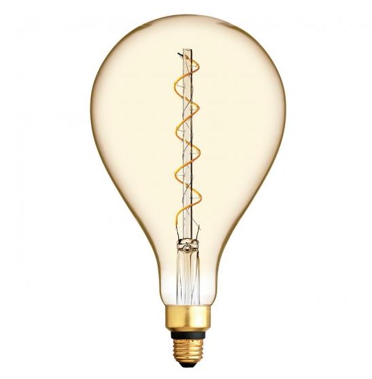 258501 6.5 watt PS52 Shape Vintage LED Bulb, Warm White