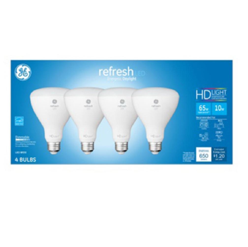 10W BR30 LED Bulb - Daylight - Pack of 4