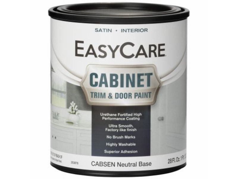 True Value 253878 1 qt. Neutral Base Acrylic Polyurethane Cabinet Door & Trim Paint, Stain Finish -  True Value Manufacturing