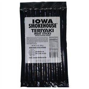 16 oz Teriyaki Flavor Meat Sticks - Pack of 10